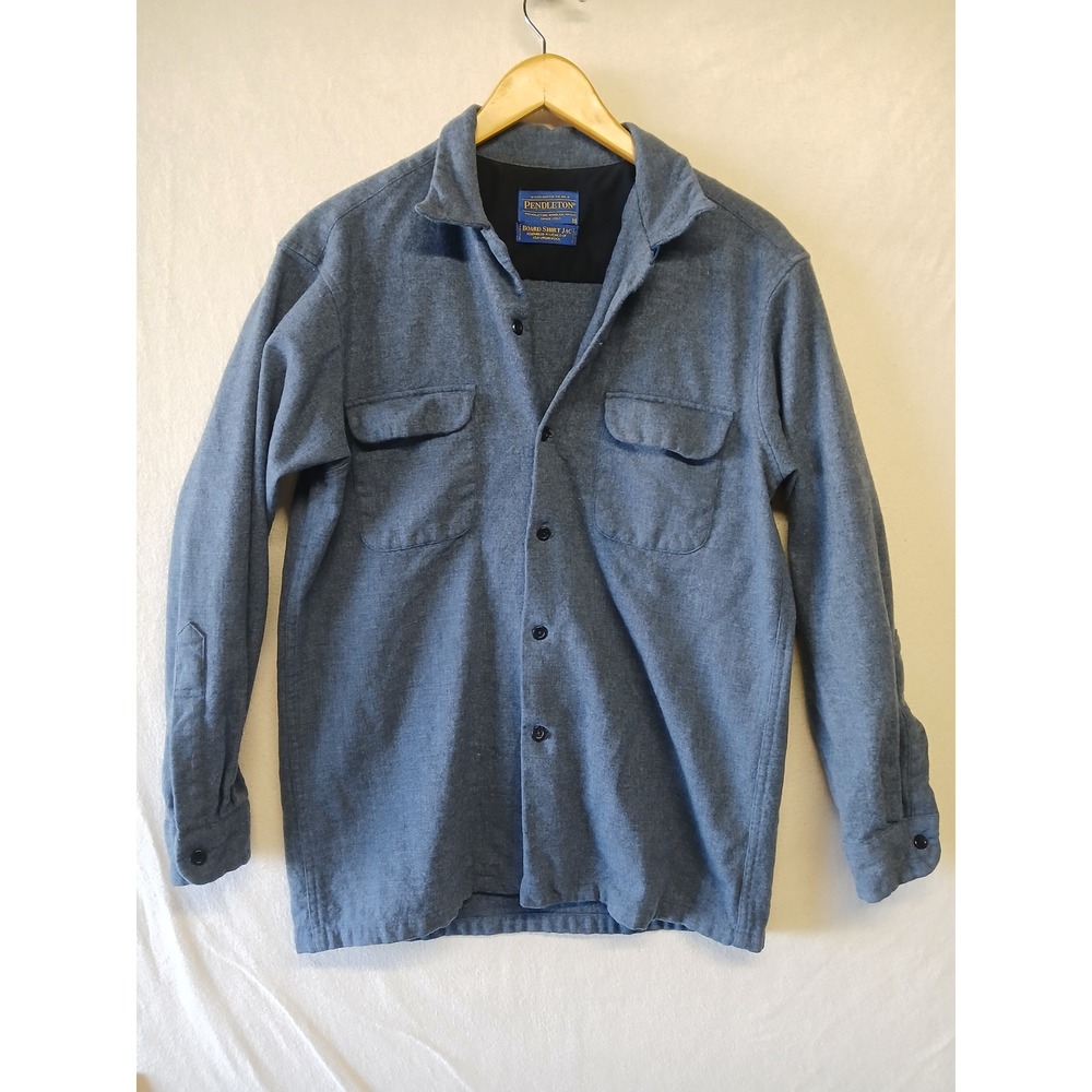 Pendleton button up mens medium shacket surfculture virigin wool flaw gorpcore